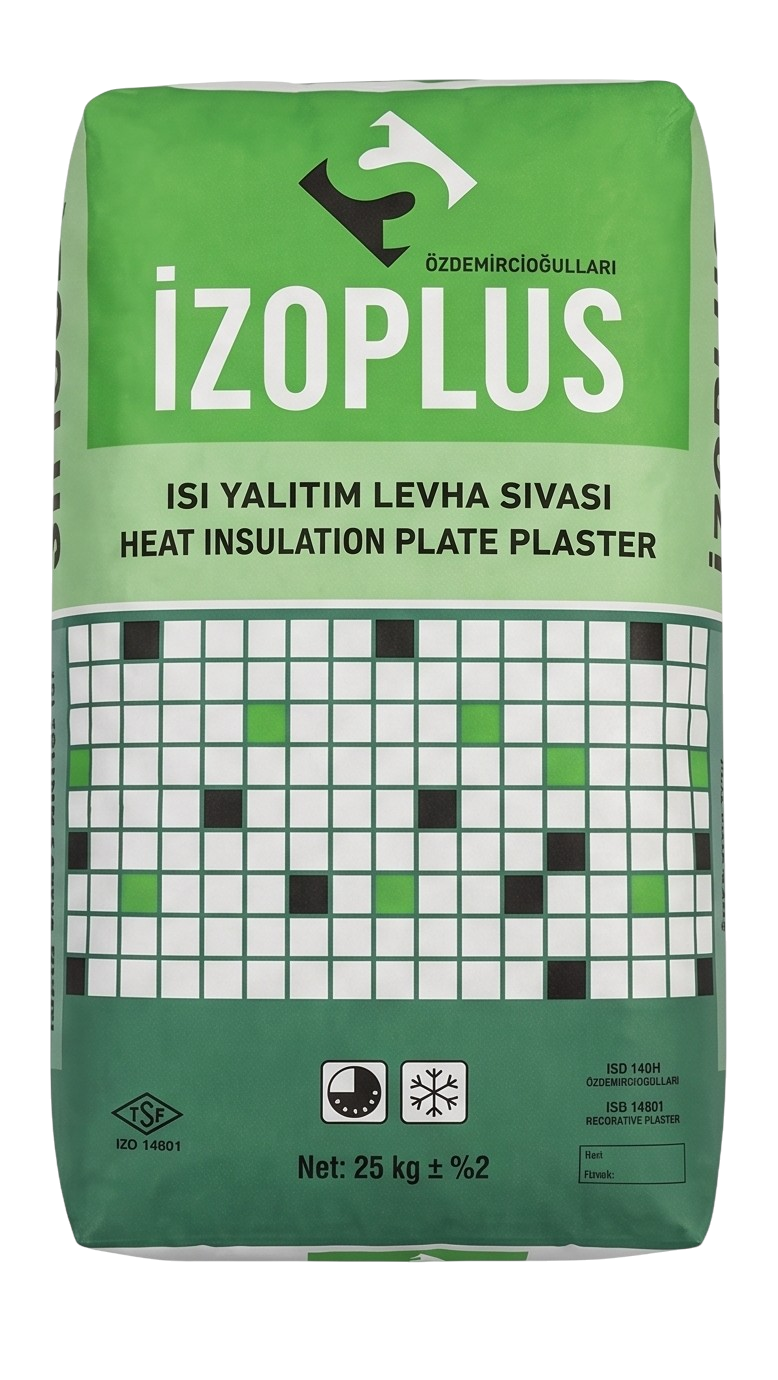 İzo Plus Isı Yalıtım Levha Sıvası